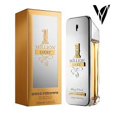 paco rabanne one million lucky: 3.4 oz edp spray