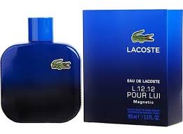Home lacoste magnetic 3.0 oz edp spray