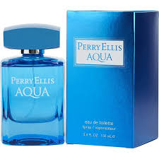 perry ellis aqua: 3.4 oz edp spray
